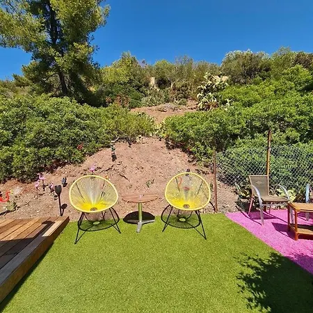 Hotel La Vie En Rose Avec Spa Exterieur Collectif Gratuit سانت-ماندرييه-سور-مير